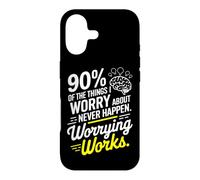 Custodia per iPhone 17 Overthinker Umorismo preoccupante funziona divertente