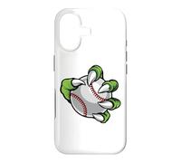 Custodia per iPhone 17 Palla da baseball Artiglio Cartoon Monster Animal Mano