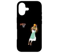 Custodia per iPhone 17 Pallacanestro religioso Gesù Christian Humor Tre Point Shot