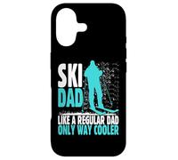 Custodia per iPhone 17 Papà dello sci come un papà normale ma regalo più bello per