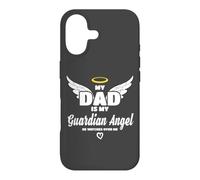 Custodia per iPhone 17 Papà è il mio angelo che mi guarda in memoria