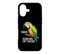 Custodia per iPhone 17 Pappagalli: perché i cani non possono parlare - Pappagallo divertente dei cartoni animati