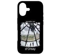 Custodia per iPhone 17 Parigi Francia Musée du Louvre dal Musée d'Orsay Clock