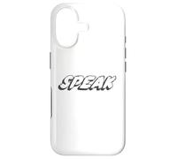 Custodia per iPhone 17 Parla | Racconta la tua storia Non tacere Dillo