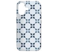 Custodia per iPhone 17 Pastel Blue Leaves Petals Stars Ice Snowflakes