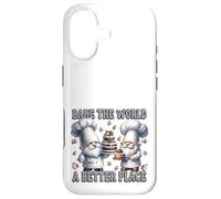 Custodia per iPhone 17 Pastry Chef Dad Gnomes Graphic Bake The World A Better Place