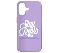 Custodia per iPhone 17 Paul Frank Stay Real Bubble Testo