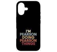Custodia per iPhone 17 Pearson Name Pearson Personalized Name First Given