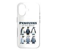 Custodia per iPhone 17 Penguins Of The World