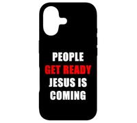 Custodia per iPhone 17 People Get Ready JESUS is Coming - Rapture Warning Quote