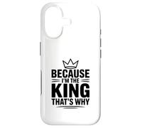 Custodia per iPhone 17 Perché io sono il re, ecco perché