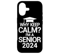 Custodia per iPhone 17 Perché Keep Calm? Sono un Senior 2024