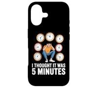 Custodia per iPhone 17 Perdita Del Tempo I Thought It Was 5 Minutes Sempre In