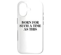 Custodia per iPhone 17 Perhaps You Were Born for Such a Time as This Esther 4:14