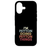 Custodia per iPhone 17 Peyton Name Peyton Personalized Name First Given