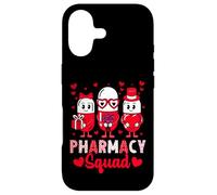 Custodia per iPhone 17 Pharmacy Squad Funny Valentine's Day Pharmacist Technician