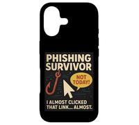 Custodia per iPhone 17 Phishing Survivor Tee Divertente Cyber Security Awareness Gee