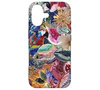 Custodia per iPhone 17 Piastrelle di scrapbook del mosaico vintage y2k eclettico