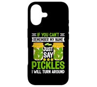 Custodia per iPhone 17 Pickle Lover If You Can't Remember My Name Just Say Pickles