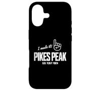 Custodia per iPhone 17 Pikes Peak Colorado Vintage I Made To The Summit