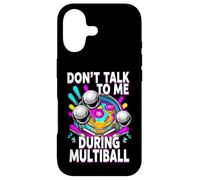 Custodia per iPhone 17 Pinball Machine Player Don't Talk During Multiball