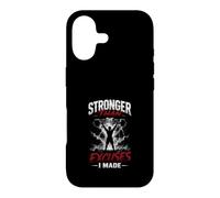 Custodia per iPhone 17 Piu Forte Dei Miei Alibi Fitness Motivation