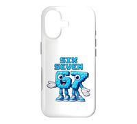 Custodia per iPhone 17 Pixel Six Seven Numbers Stile di gioco retrò