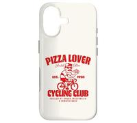 Custodia per iPhone 17 Pizza Lover Cycling Club Bici da Corsa Pizza