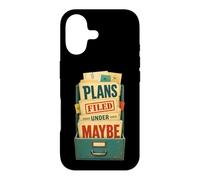 Custodia per iPhone 17 Plans Filed Under Maybe Umorismo agenda