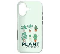 Custodia per iPhone 17 PLANT MAMA - Meme illustrato per giardinaggio con piante da appartamento in vaso