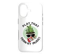 Custodia per iPhone 17 Play That Fern-ky Musica Divertente Pianta Pun