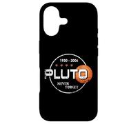 Custodia per iPhone 17 Plutone non dimenticare mai 1930 2006 Divertente Scienza Pianeta Umorismo