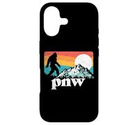 Custodia per iPhone 17 PNW - Pacific Northwest Bigfoot Mountains Retro 80s Graphic