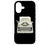 Custodia per iPhone 17 Poltrona Detective True Crime Enthusiast Crime Sleuth