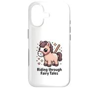 Custodia per iPhone 17 Pony Magico Equitazione Attraverso Fiabe Fantasy