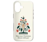 Custodia per iPhone 17 Possa il tuo Natale fiorire con gioia Giardinaggio Holiday Art