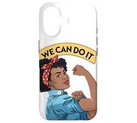 Custodia per iPhone 17 Possiamo farlo Black Rosie The Riveter Femminista Rosey Rosy