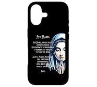 Custodia per iPhone 17 Preghiera Rosario Madre Madre Latina Ave Maria