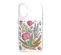 Custodia per iPhone 17 Pressed Wildflower Meadow Florist Botanical Art