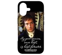 Custodia per iPhone 17 Pride & Prejudice Mr. Darcy My Good Opinion Movie Moment