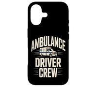 Custodia per iPhone 17 Primo soccorritore EMS dell'equipaggio del conducente dell'ambulanza