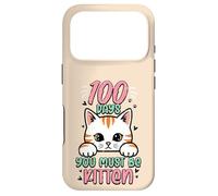 Custodia per iPhone 17 Pro 100 giorni in cui devi essere un gattino, simpatici bambini del centesimo giorno di scuola