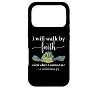 Custodia per iPhone 17 Pro 2 Corinthians 5 17 We Walk By Faith Not By Sight Bible Verse