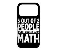 Custodia per iPhone 17 Pro 3 Su 2 Le persone non capiscono gli amanti della matematica Algebra Geek