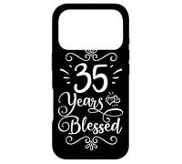 Custodia per iPhone 17 Pro 35° Compleanno 35 Anni Beati Religiosi Inspirational