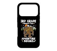 Custodia per iPhone 17 Pro 3rd Grade Where The Adventure Begins Back To School Bigfoot