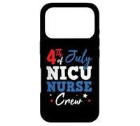 Custodia per iPhone 17 Pro 4th of July NICU Nurse Crew America Indepedence Day