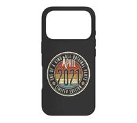 Custodia per iPhone 17 Pro 5° Compleanno Vintage Aprile 2021 Retro Limited Edition