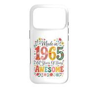 Custodia per iPhone 17 Pro 61 Year Old Made in 1965 Retro Floral 61st Birthday Women