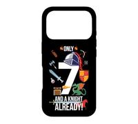 Custodia per iPhone 17 Pro 7 ° compleanno ragazzo "Solo 7 e un cavaliere già"